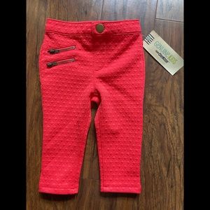 OshKosh Genuine Kids Red Pants 12 Months Holiday